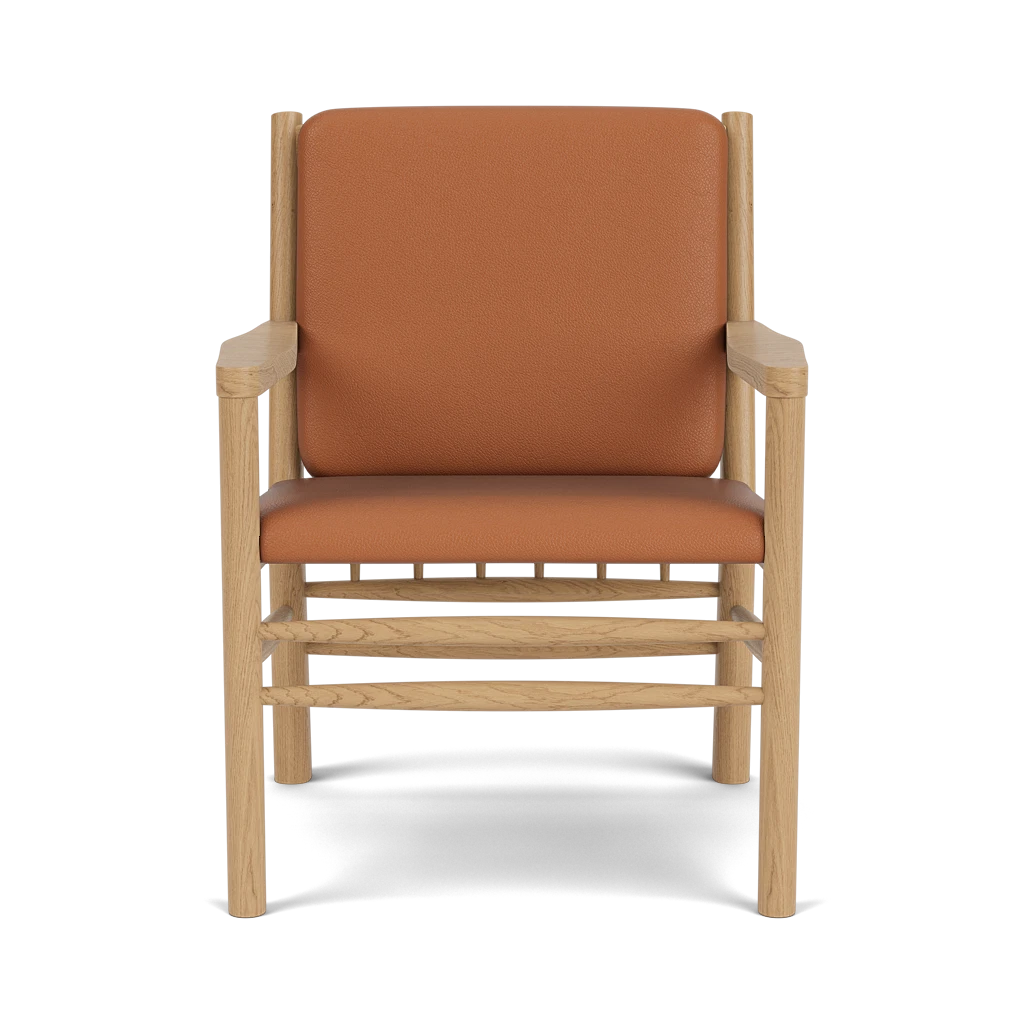 FDB Møbler J147 Lounge Chair เก้าอี้พักผ่อนไม้ oak ออกแบบโดย Erik Ole Jørgensen
