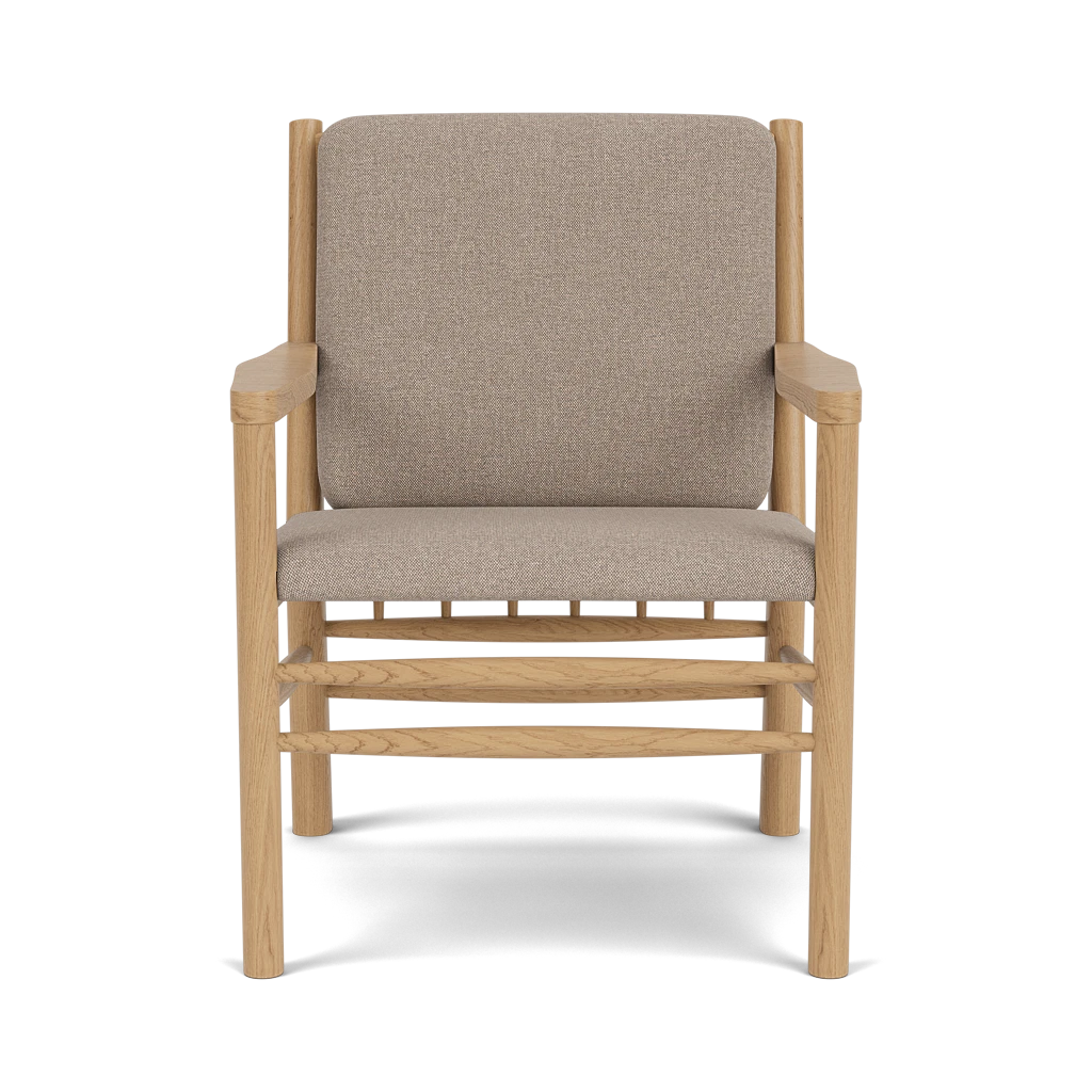 FDB Møbler J147 Lounge Chair เก้าอี้พักผ่อนไม้ oak ออกแบบโดย Erik Ole Jørgensen