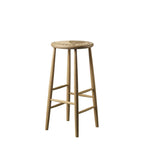 FDB Møbler J165 Stool เก้าอี้ไม้ oak ที่นั่ง papercord ออกแบบโดย Jørgen Bækmark
