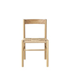 FDB Møbler J178 Lønstrup Chair เก้าอี้ไม้ oak ที่นั่ง veneer และ papercord ออกแบบโดย Stine Lundgaard Weigelt