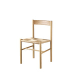FDB Møbler J178 Lønstrup Chair เก้าอี้ไม้ oak ที่นั่ง veneer และ papercord ออกแบบโดย Stine Lundgaard Weigelt