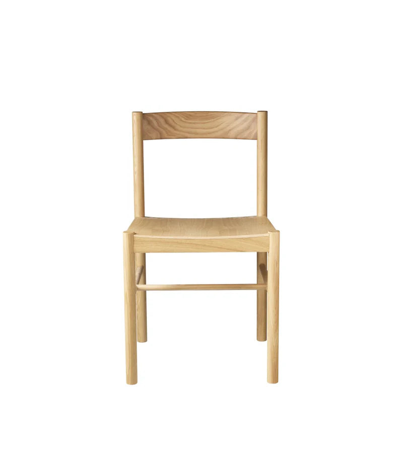 FDB Møbler J178 Lønstrup Chair เก้าอี้ไม้ oak ที่นั่ง veneer และ papercord ออกแบบโดย Stine Lundgaard Weigelt