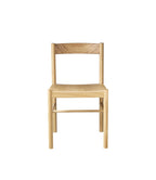 FDB Møbler J178 Lønstrup Chair เก้าอี้ไม้ oak ที่นั่ง veneer และ papercord ออกแบบโดย Stine Lundgaard Weigelt