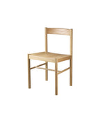 FDB Møbler J178 Lønstrup Chair เก้าอี้ไม้ oak ที่นั่ง veneer และ papercord ออกแบบโดย Stine Lundgaard Weigelt
