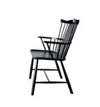 FDB Møbler J52D Bench ม้านั่งไม้ beech สี Jet Black ขนาด 106 ซม. ออกแบบโดย Børge Mogensen