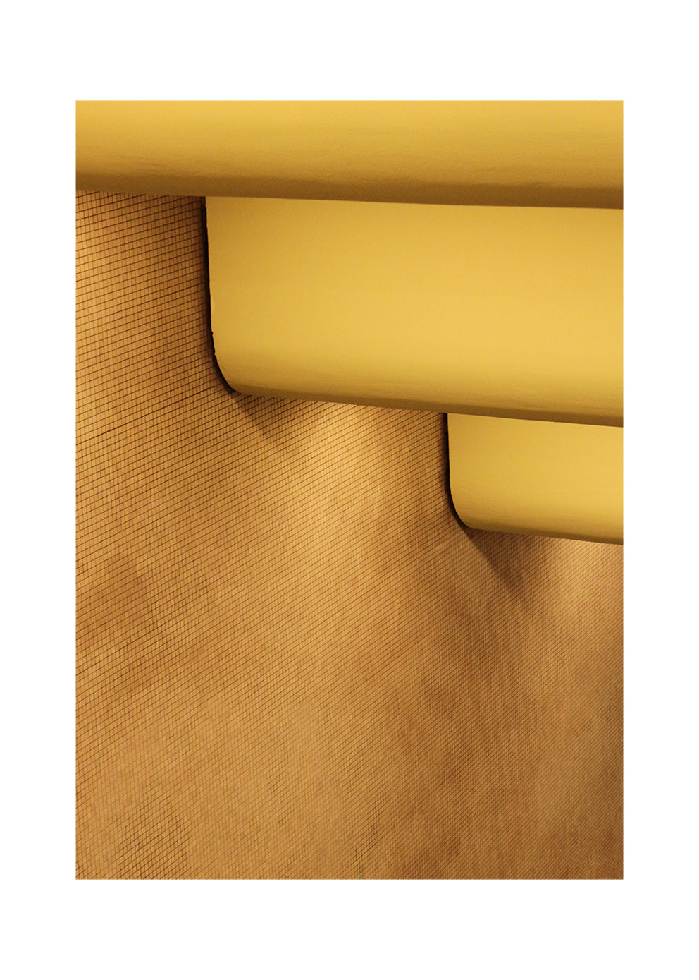 โปสเตอร์ Yellow U-Bahn by Julie Brix จาก The Poster Club สินค้าลิขสิทธิ์แท้นำเข้าโดย Old Pine Trees