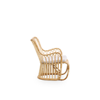 Sika Design Tulip Lounge Chair เก้าอี้พักผ่อนหวาย พร้อมเบาะผ้า