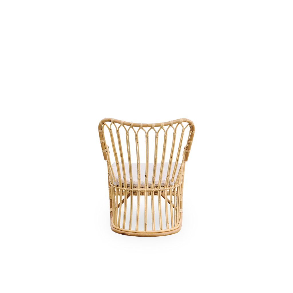 Sika Design Tulip Lounge Chair เก้าอี้พักผ่อนหวาย พร้อมเบาะผ้า
