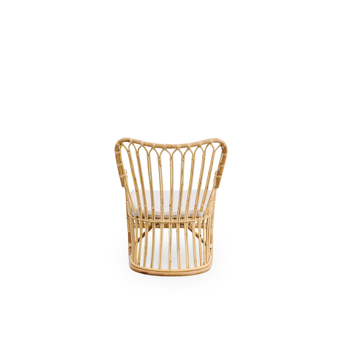 Sika Design Tulip Lounge Chair เก้าอี้พักผ่อนหวาย พร้อมเบาะผ้า