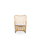 Sika Design Tulip Lounge Chair เก้าอี้พักผ่อนหวาย พร้อมเบาะผ้า