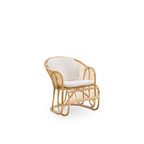 Sika Design Swing Lounge Chair เก้าอี้พักผ่อนหวาย พร้อมเบาะผ้า