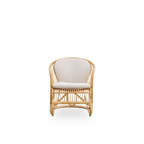 Sika Design Swing Lounge Chair เก้าอี้พักผ่อนหวาย พร้อมเบาะผ้า