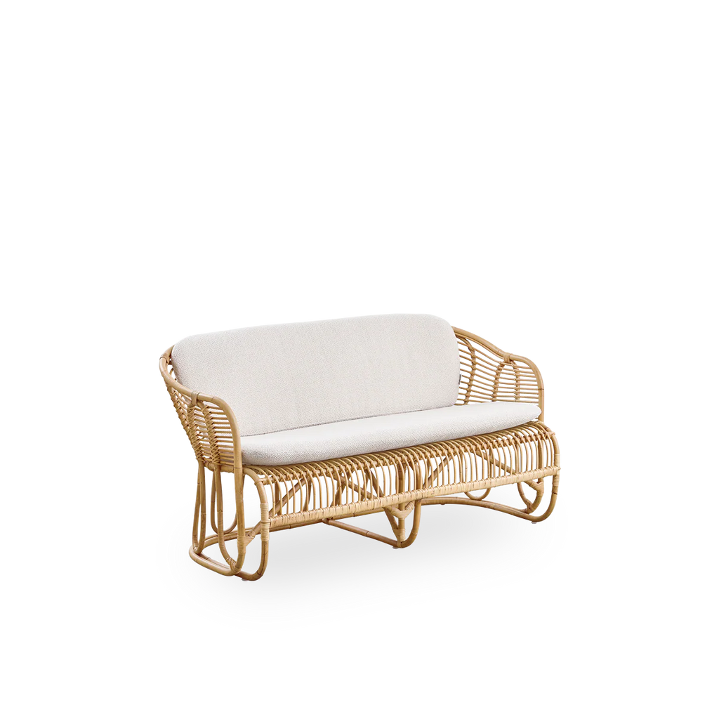 Sika Design Swing Sofa โซฟาหวาย พร้อมเบาะผ้า