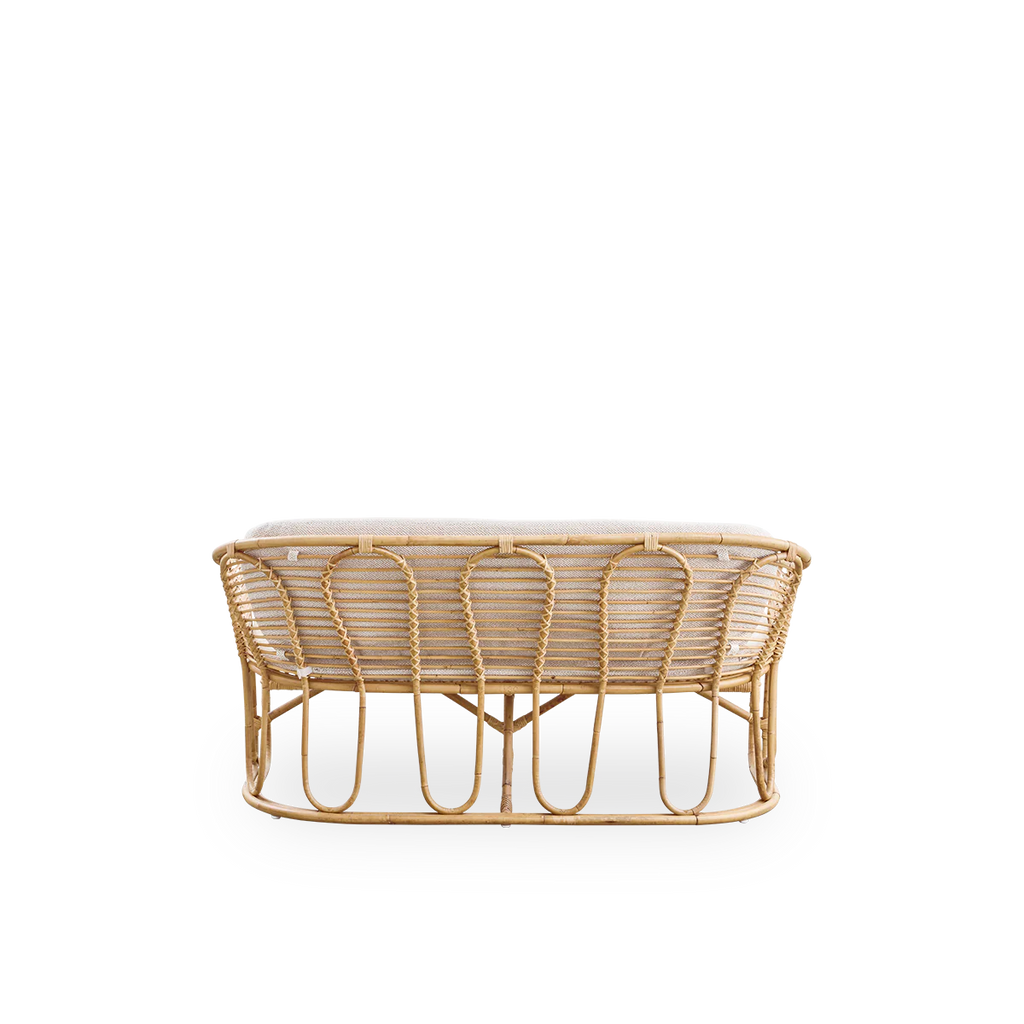 Sika Design Swing Sofa โซฟาหวาย พร้อมเบาะผ้า