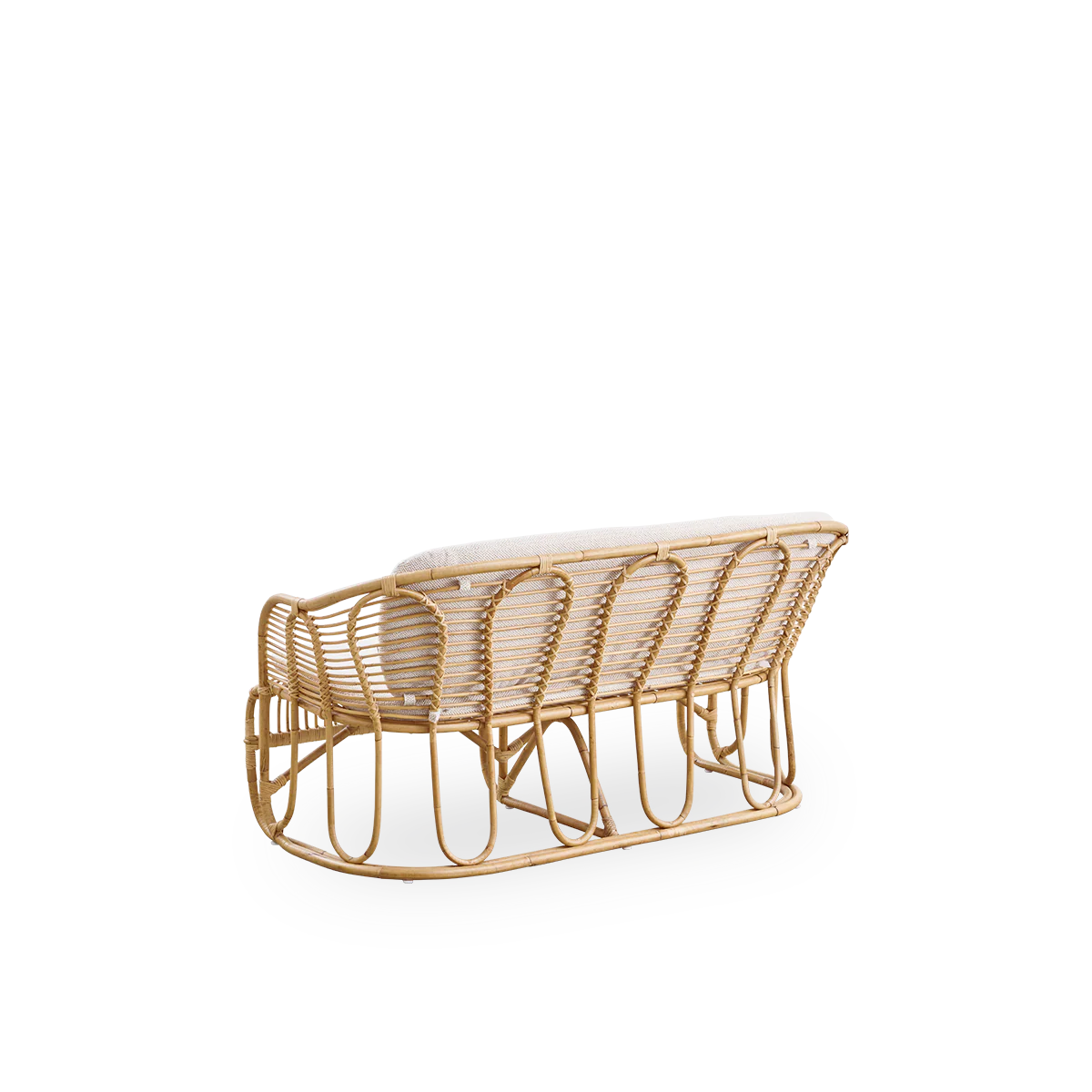 Sika Design Swing Sofa โซฟาหวาย พร้อมเบาะผ้า