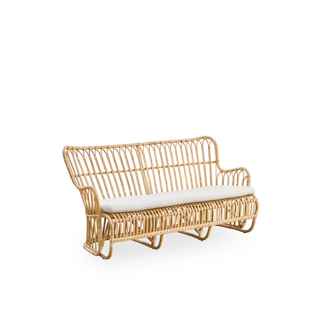 Sika Design Tulip Sofa โซฟาหวาย พร้อมเบาะผ้า