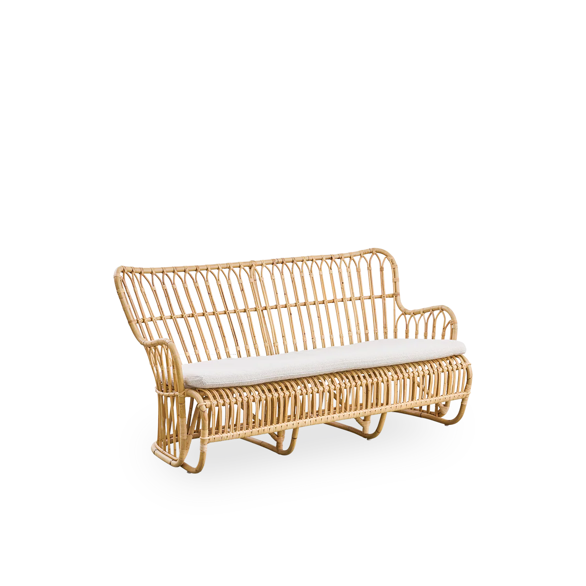 Sika Design Tulip Sofa โซฟาหวาย พร้อมเบาะผ้า