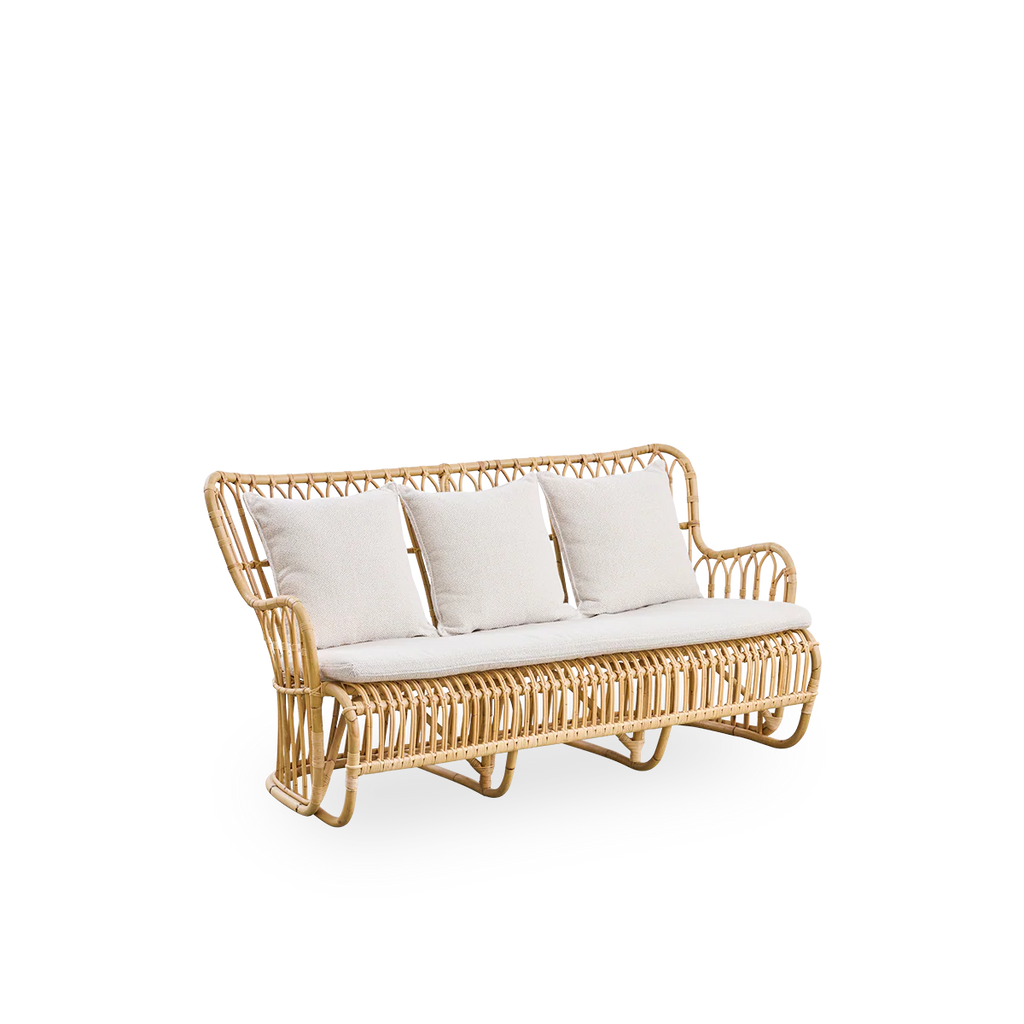 Sika Design Tulip Sofa โซฟาหวาย พร้อมเบาะผ้า