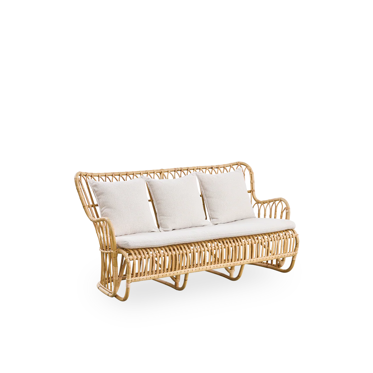 Sika Design Tulip Sofa โซฟาหวาย พร้อมเบาะผ้า