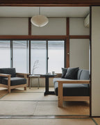 Ishinomaki Laboratory Kobo Sofa 1P Maker Pack โซฟาโครงไม้พร้อมเบาะผ้า ออกแบบโดย Keiji Ashizawa