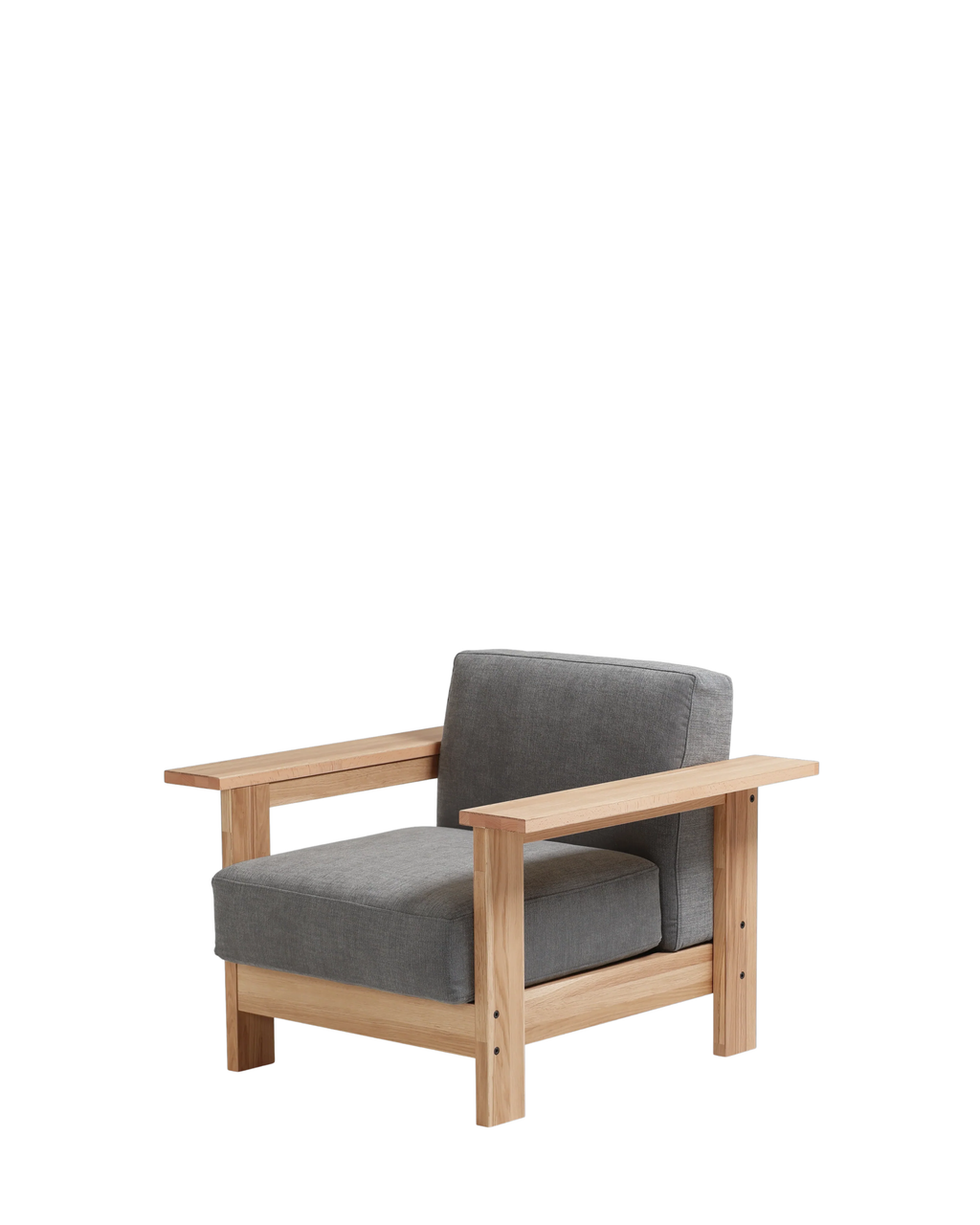 Ishinomaki Laboratory Kobo Sofa 1P Maker Pack โซฟาโครงไม้พร้อมเบาะผ้า ออกแบบโดย Keiji Ashizawa