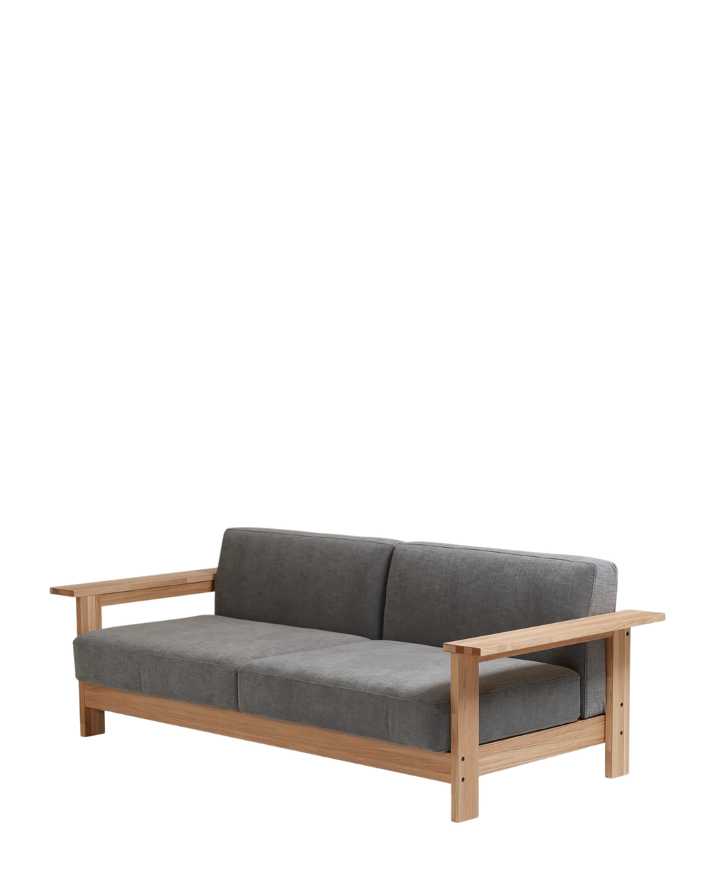 Ishinomaki Laboratory Kobo Sofa 3P Maker Pack โซฟาโครงไม้พร้อมเบาะผ้า ออกแบบโดย Keiji Ashizawa