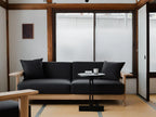 Ishinomaki Laboratory Sofa 3P โซฟากลางแจ้งโครงไม้ พร้อมเบาะผ้า ออกแบบโดย Keiji Ashizawa