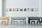 Ishinomaki Laboratory Kobo Table Maker Pack โต๊ะไม้โครงสร้างเรียบ พื้นผิวเคลือบ ออกแบบโดย Keiji Ashizawa