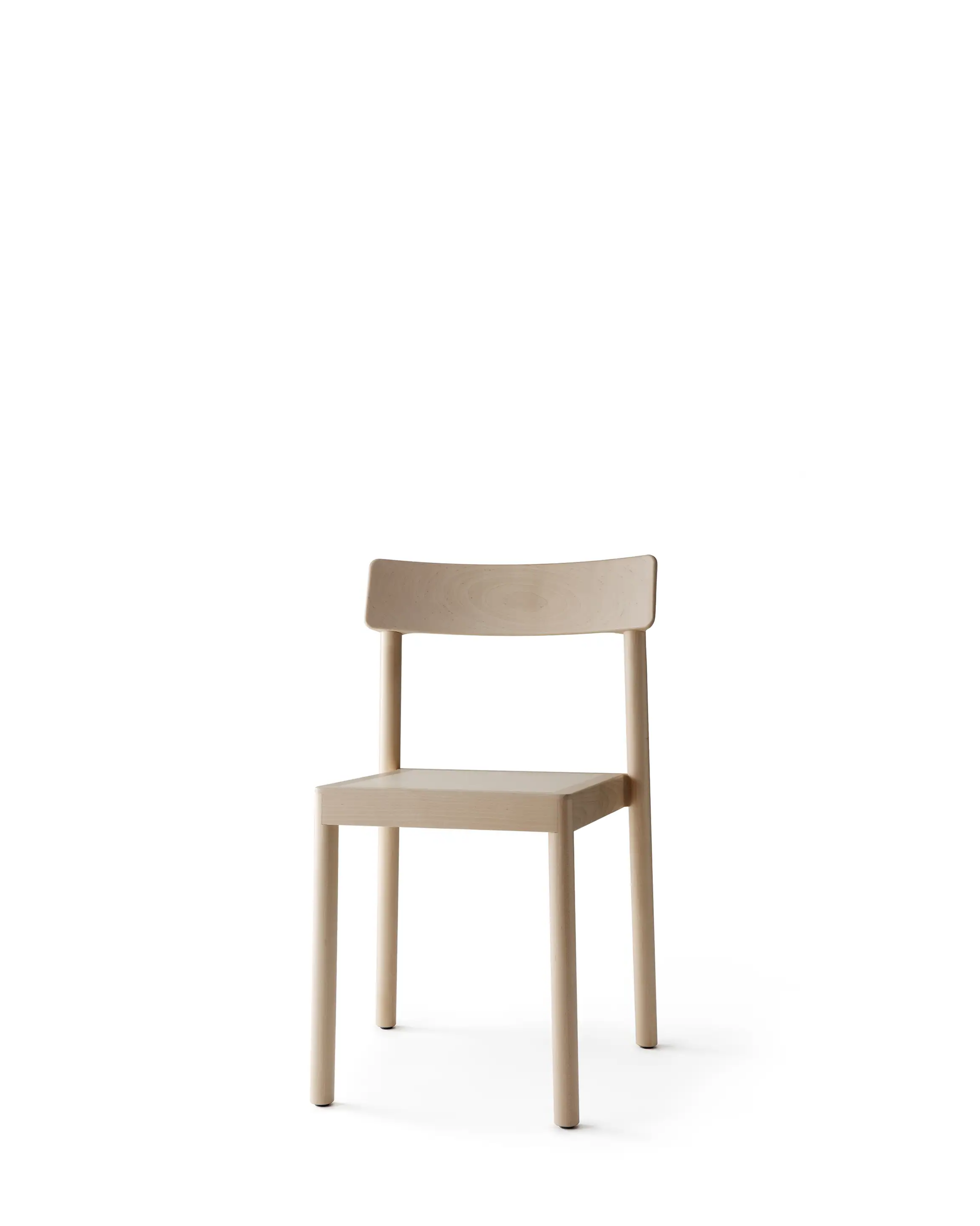 Nikari Kumu Dining Chair เก้าอี้ birch แบบ stackable พร้อม option upholstered seat ออกแบบโดย Pekka Koivikko
