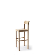 Nikari Seminar KVBT1 Bar Chair เก้าอี้สูง solid birch, ash หรือ oak มีให้เลือกสองระดับความสูง ออกแบบโดย Kari Virtanen