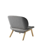 FDB Møbler L32 Suru Lounge Chair เก้าอี้เลานจ์ไม้โอ๊คพร้อมเบาะผ้าดีไซน์ผสมผสานญี่ปุ่นและสแกนดิเนเวียน ออกแบบโดย Carina Maria Mølgaard Nielsen