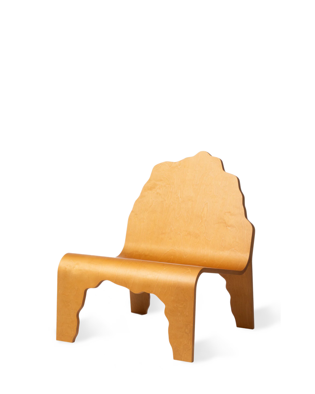 Made by Choice LIEKSA Lounge Chair เก้าอี้ lounge birch plywood รูปทรง bent plywood ออกแบบโดย Snarkitecture