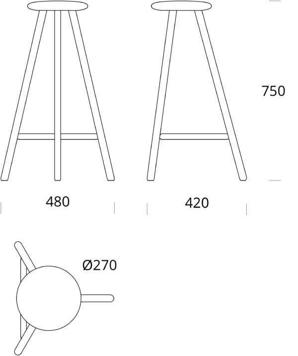 Perch Counter Stool