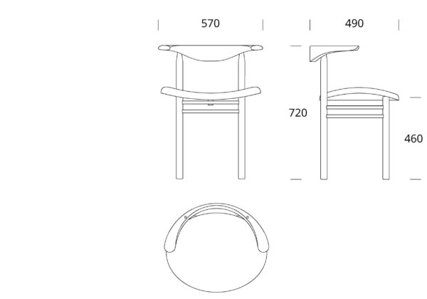 Linea RMT3 Dining Chair