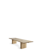 Nikari Linea KVP11 Meeting Table โต๊ะประชุม solid wood ขนาดใหญ่พร้อมขากลวงสำหรับซ่อนสายไฟ ออกแบบโดย Kari Virtanen