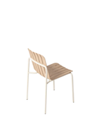 Very Good & Proper Latte Chair เก้าอี้ outdoor โครงเหล็ก ที่นั่ง biocomposite hemp และพลาสติกรีไซเคิล ออกแบบโดย AC/AL