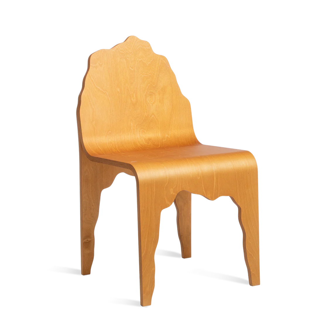 Made by Choice LIEKSA Chair เก้าอี้ birch plywood ดัดโค้งจากแผ่นไม้ชิ้นเดียว ออกแบบโดย Snarkitecture