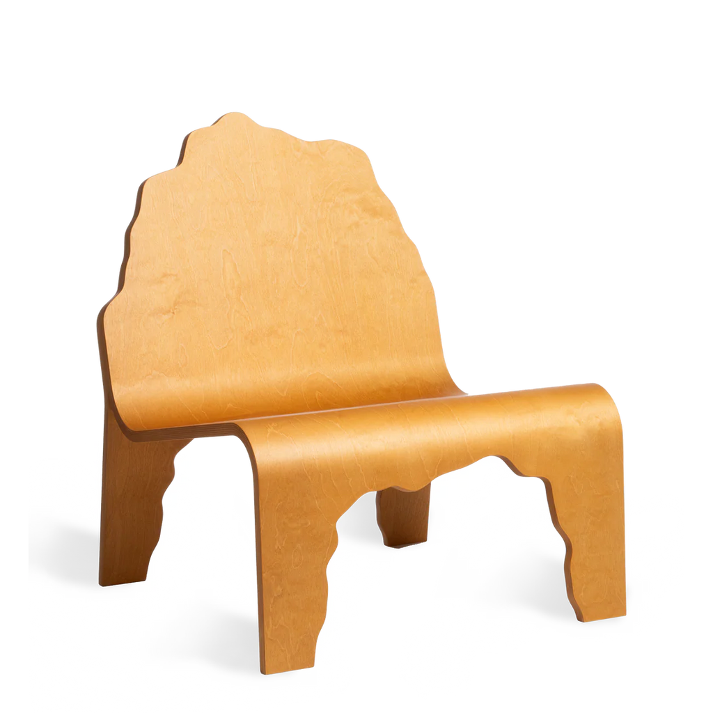 Made by Choice LIEKSA Lounge Chair เก้าอี้ lounge birch plywood รูปทรง bent plywood ออกแบบโดย Snarkitecture