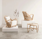 Sika Design Charlottenborg Lounge Chair เก้าอี้พักผ่อนหวาย