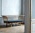 Sika Design Belladonna Sofa โซฟาหวาย พร้อมเบาะผ้า