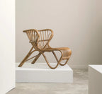 Sika Design Fox Lounge Chair เก้าอี้พักผ่อนหวาย พร้อมเบาะ