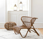 Sika Design Fox Lounge Chair เก้าอี้พักผ่อนหวาย พร้อมเบาะ