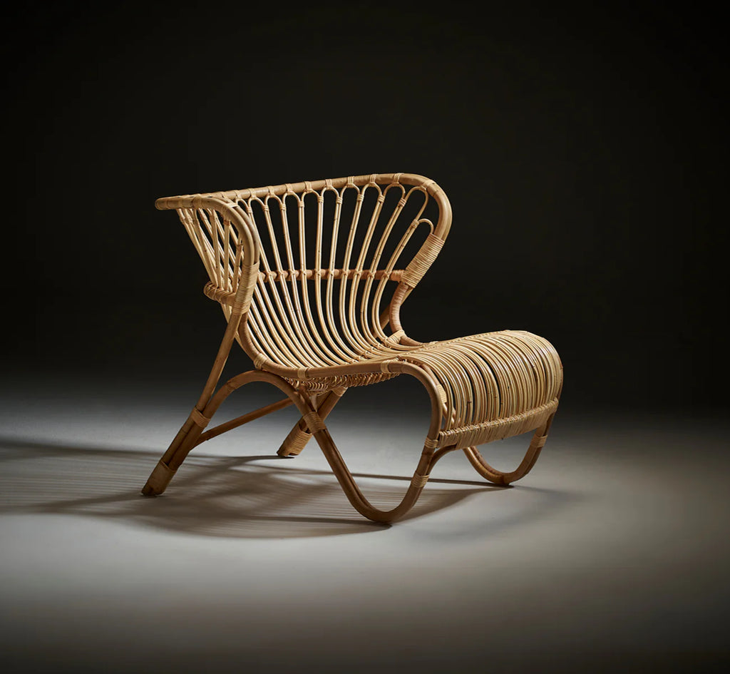 Sika Design Fox Lounge Chair เก้าอี้พักผ่อนหวาย พร้อมเบาะ