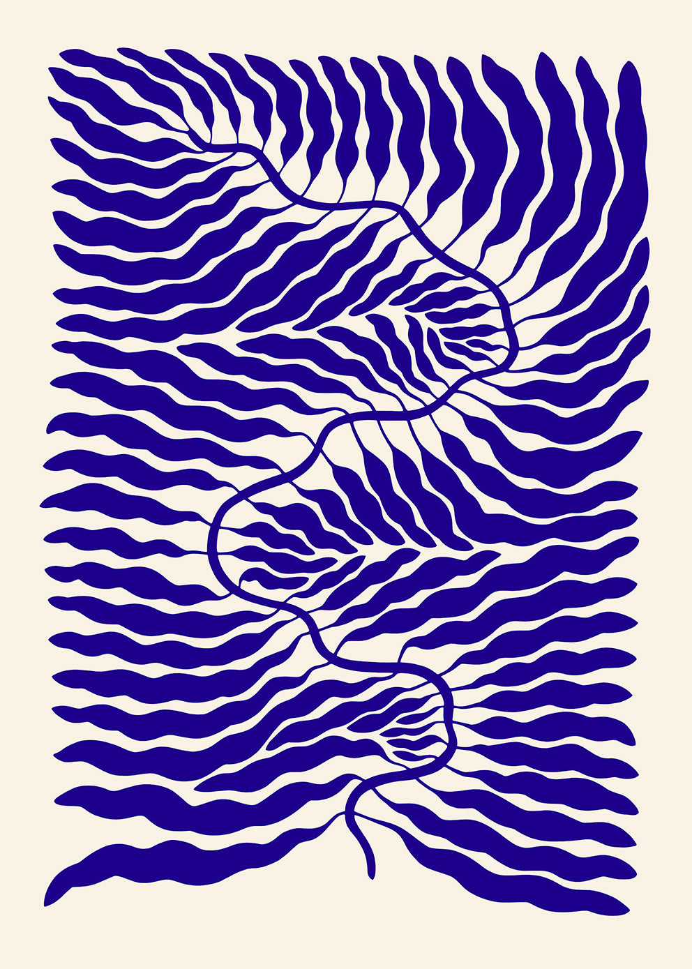 โปสเตอร์ Little Blue by Linnea Andersson จาก The Poster Club สินค้าลิขสิทธิ์แท้นำเข้าโดย Old Pine Trees