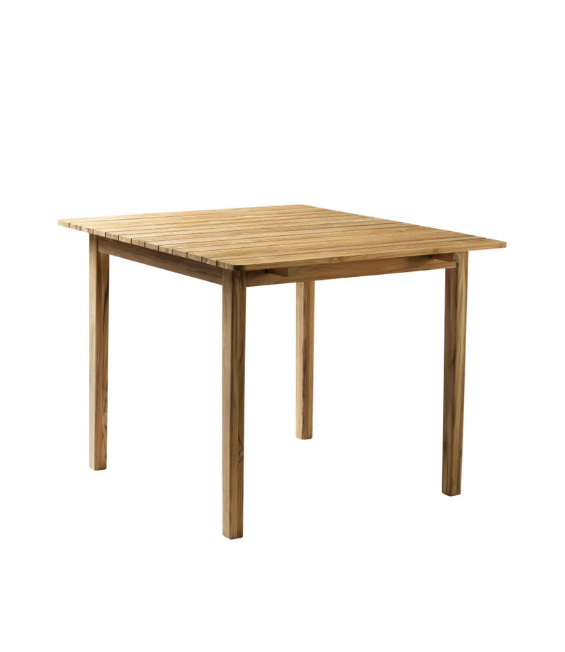 FDB Møbler M3 Sammen Garden Table โต๊ะ outdoor ขนาดเล็กไม้ teak ออกแบบโดย Thomas E. Alken