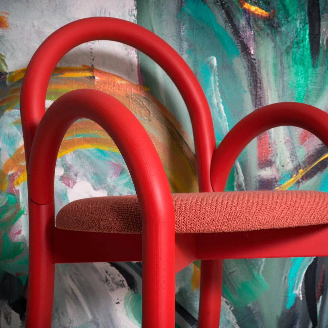 Made by Choice GOMA Armchair เก้าอี้ armchair birch plywood รูปทรง solid และ curved geometry ออกแบบโดย Thomas Sandell