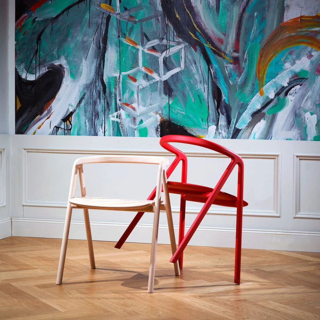 Made by Choice LAAKSO Dining Chair เก้าอี้ไม้ ash พร้อม U-shaped backrest ออกแบบโดย Saku Sysiö
