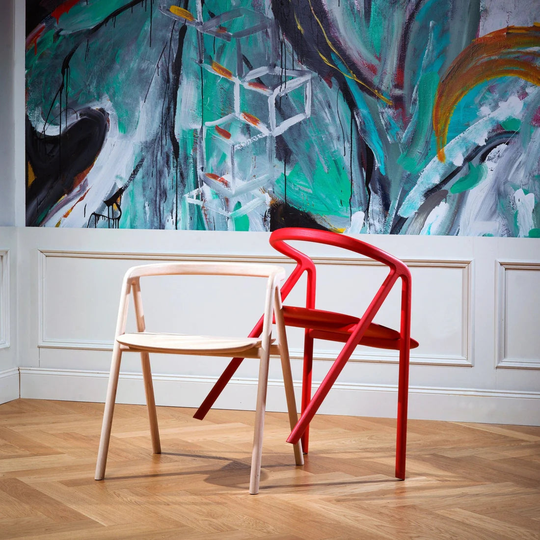 Made by Choice LAAKSO Dining Chair เก้าอี้ไม้ ash พร้อม U-shaped backrest ออกแบบโดย Saku Sysiö