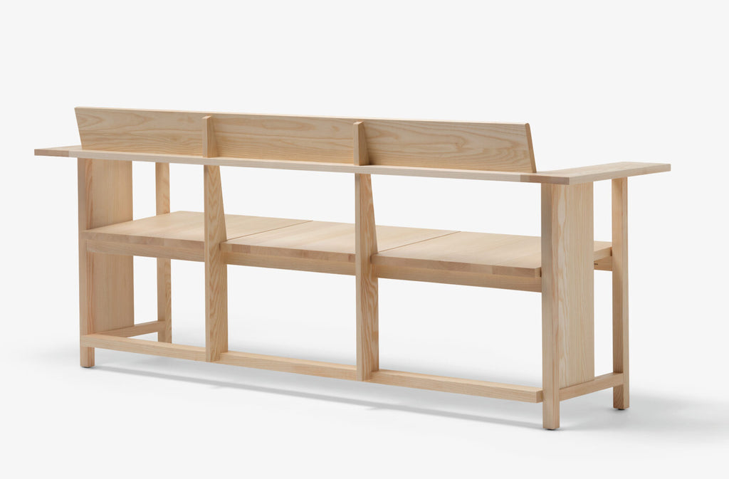 Mattiazzi MC10 CLERICI Bench ม้านั่งไม้ solid ash ดีไซน์เรียบสงบ ออกแบบโดย Konstantin Grcic