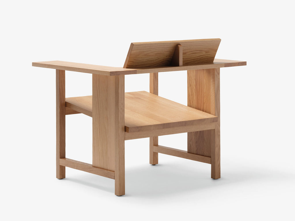 Mattiazzi MC10 CLERICI Lounge Chair เก้าอี้ lounge chair โครงไม้ solid wood ออกแบบโดย Konstantin Grcic